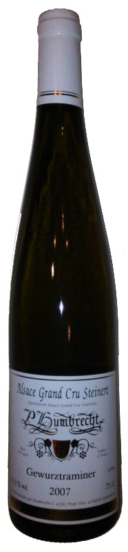 Gewurztraminer Grand Cru Steinert 2007