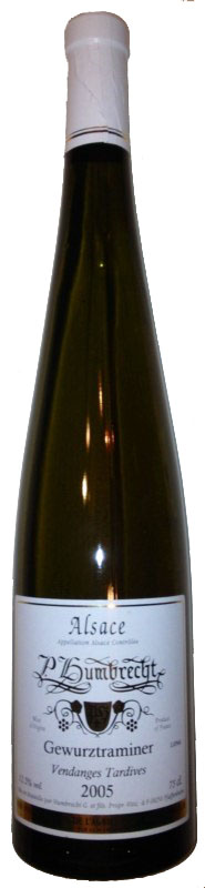 Gewurztraminer Vendanges Tardives 2005