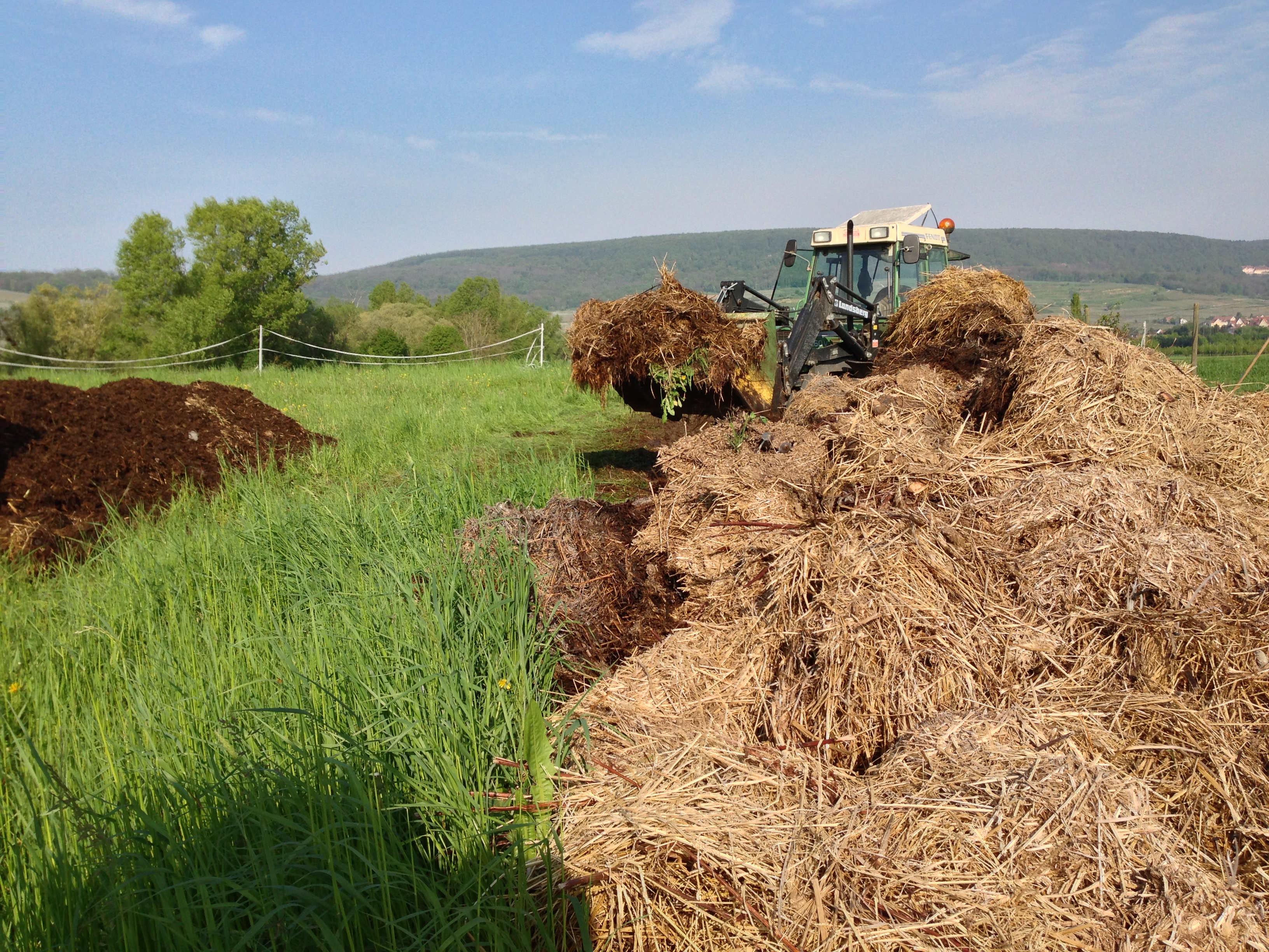 Mise en place de notre compost