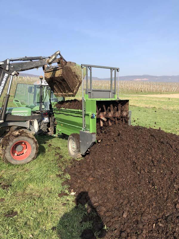 Mise en place de notre compost